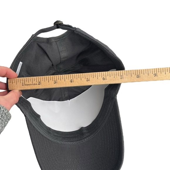 Bass Pro Shops Club Embroidered Gray Strapback Cotton Baseball Cap Hat Fishing - Picture 10 of 10